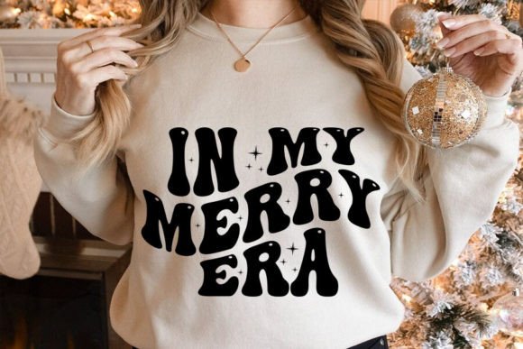 Download In My Merry Christmas Era Svg,png, Retro - Merry christmas Collection
