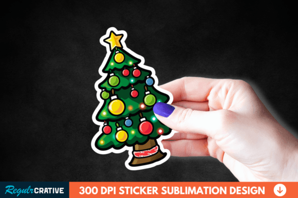 Download Christmas Sticker Exquisite Clipart PNG - Exquisite Collection
